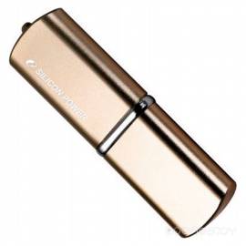 USB Flash Silicon Power LuxMini 720 8Gb (Bronze) (SP008GBUF2720V1Z)