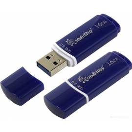 USB Flash SmartBuy Crown 16GB (Blue) (SB16GBCRW-Bl)