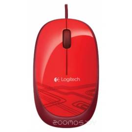 Мышь Logitech Mouse M105 Red USB