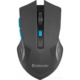 Мышь Defender Accura MM-275 (черный/синий)