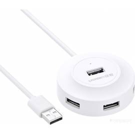 USB-хаб Ugreen CR106 20270 (белый)