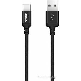 Кабель Hoco X14 USB Type-C (2 м, черный)