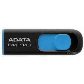 USB Flash A-Data DashDrive UV128 128GB (черный/синий)