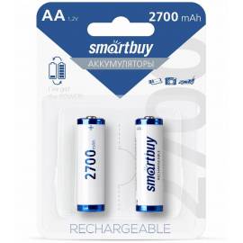 Аккумулятор SmartBuy AA 2700mAh 2 шт. SBBR-2A02BL2700