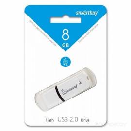 USB Flash SmartBuy Paean 8GB (White) (SB8GBPN-W)