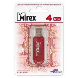 USB Flash Mirex ELF 4Gb (Red)