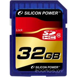 Карта памяти Silicon Power SDHC Card Class 10 32Gb