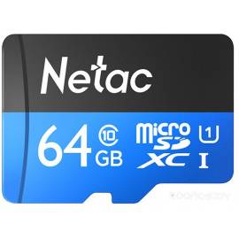 Карта памяти Netac P500 Standard 64GB NT02P500STN-064G-S