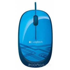 Мышь Logitech Mouse M105 Blue USB