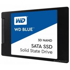 Внешний жёсткий диск Western Digital WD BLUE 3D NAND SATA SSD 1 TB (WDS100T2B0A)